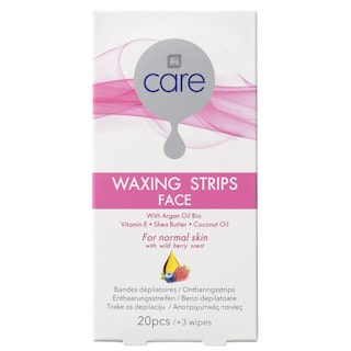 CARE | Depilatory Strips Face 20 Pieces
