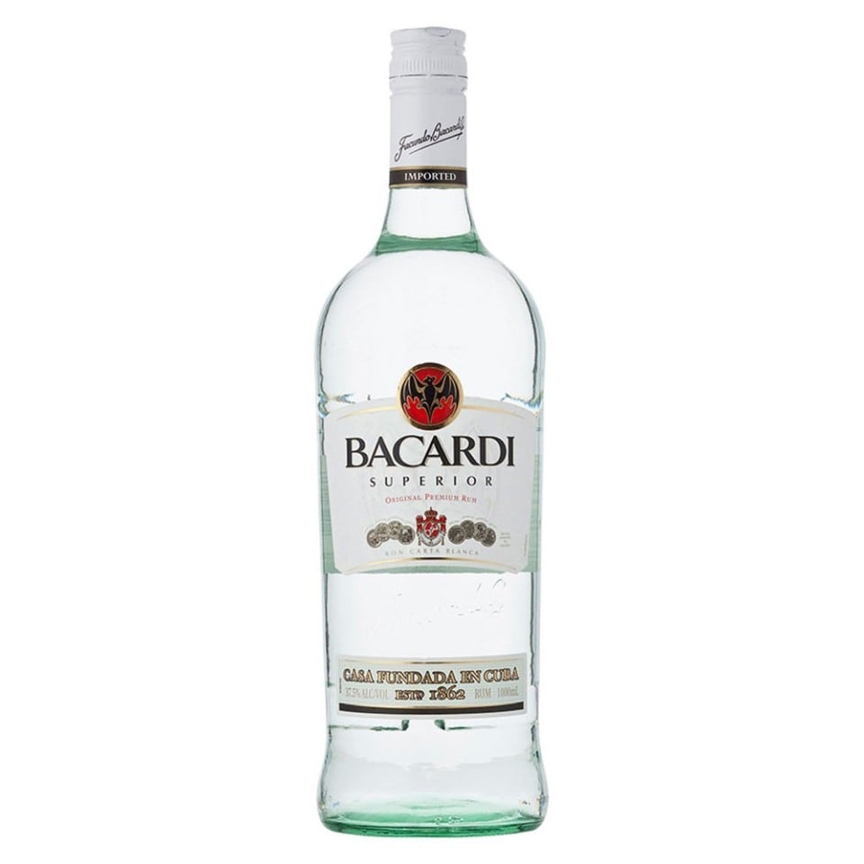 BACARDI Ρούμι Λευκό Premium 1lt