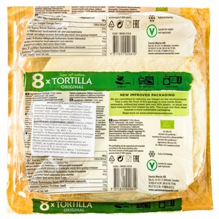 SANTA MARIA | Πίτες Tortillas Μεσαίες 320g