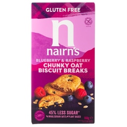 NAIRNS | Μπισκότα Βρώμης Μούρα Vegan 160g