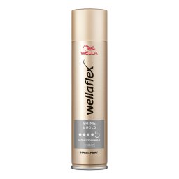 WELLAFLEX | Λακ Μαλλιών Shine & Hold Πολύ Δυνατό 400ml