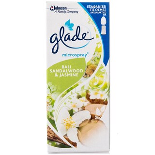 GLADE | ΑΠΟΣΜΗΤΙΚΟ ΧΩΡΟΥ MICRO BALI SAND AND JASMINE ΑΝΤΑΛΛΑΚΤΙΚΟ 10 ML