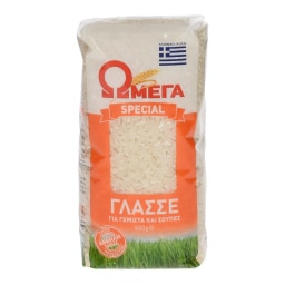 ΩΜΕΓΑ | ΡΥΖΙ SPECIAL ΓΛΑΣΣΕ ΕΛΛΗΝΙΚΟ 500 GR