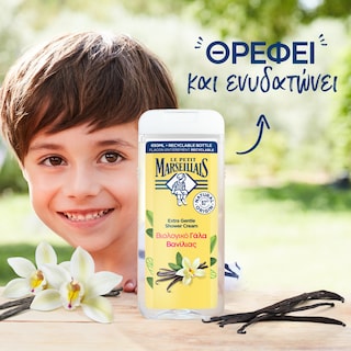 LE PETIT MARSEILLAIS | Αφρόλουτρο Θρεπτικό Γάλα Βανίλιας 650ml