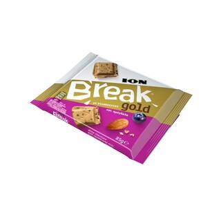 ΙΟΝ | BREAK | Σοκολάτα Γάλακτος Blueberries & Αμύγδαλα 85g