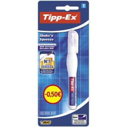 TIPPEX | Διορθωτικό Στυλό Shake'n Squeeze 1 Τεμάχιο Εκπτ. 0.5E