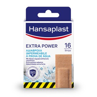 HANSAPLAST | Επιδεσμικά Extra Power 16 Τεμάχια