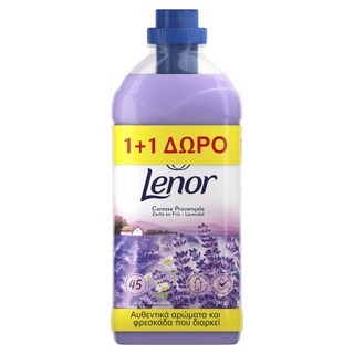 LENOR | Μαλακτικό Ρούχων Lavender & Camomile 45+45 Μεζούρες Δώρο