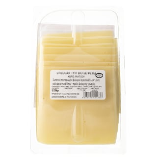 ΒΙΟΦΑΡΜΑ | Τυρί Cheddar Bio Χωρίς Λακτόζη Φέτες 150g
