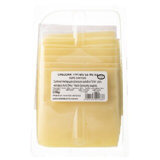 ΒΙΟΦΑΡΜΑ | Τυρί Cheddar Bio Χωρίς Λακτόζη Φέτες 150g