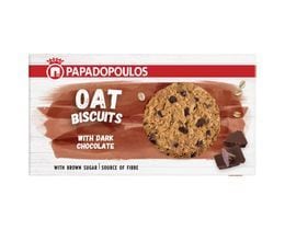 ΠΑΠΑΔΟΠΟΥΛΟΥ | Biscuits Oat Black Chocolate 150g