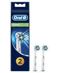 ORAL B | Ανταλλακτικές Κεφαλές Ηλεκτρικής Οδοντόβουρτσας CrossAction 2 τεμ