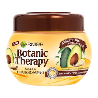 BOTANIC THERAPY | Μάσκα Μαλλιών Avocado Oil & Shea Butter 300ml