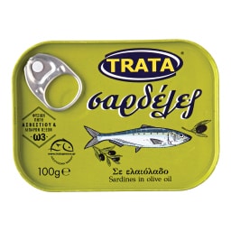 ΤΡΑΤΑ | TRATA SARDINES IN OLIVE OIL 70G  70g