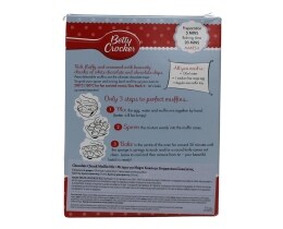 BETTY CROCKER | ΜΕΙΓΜΑ ΓΙΑ MUFFIN ΜΕ ΚΟΜΜΑΤΙΑ ΣΟΚΟΛΑΤΑΣ 335 GR
