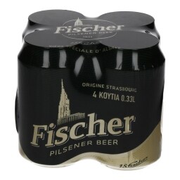 FISCHER | ΜΠYΡΑ ΚΟΥΤΙ 4 X 330 ML