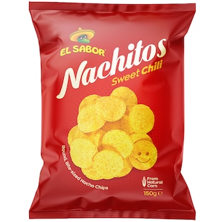 EL SABOR | Τσιπς Nachitos Sweet Chili 150gr