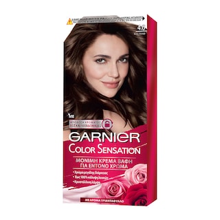 COLOR SENSATION | ΒΑΦΗ ΜΑΛΛΙΩΝ ΣΕΤ 4.0 ΚΑΣΤΑΝΟ 60 ML