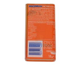 MENTOS | ΚΑΡΑΜΕΛΕΣ ΠΟΡΤΟΚΑΛΙ 18 ΓΡ