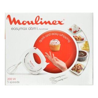 MOULINEX | Μίξερ Χειρός Easymax 200W 1 Τεμάχιο
