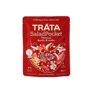 ΤΡΑΤΑ | Τονοσαλάτα Pocket με Φακές & Κινόα 170g