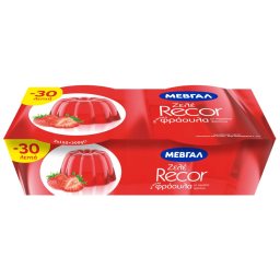 ΜΕΒΓΑΛ | Ζελέ Recor Φράουλα 2x150g Έκπτωση 0.3Ε