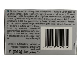 DILMAH | Μαύρο Τσάι Φρούτα Πάθους 20x1.5gr