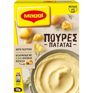 MAGGI | Πουρές Πατάτας Στιγμής 125 gr