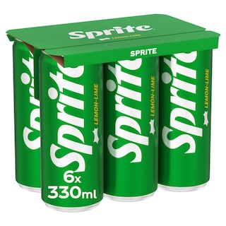 SPRITE | ΑΝΑΨΥΚΤΙΚΟ ΓΚΑΖΟΖΑ ΚΟΥΤΙ 6 X 330 ML