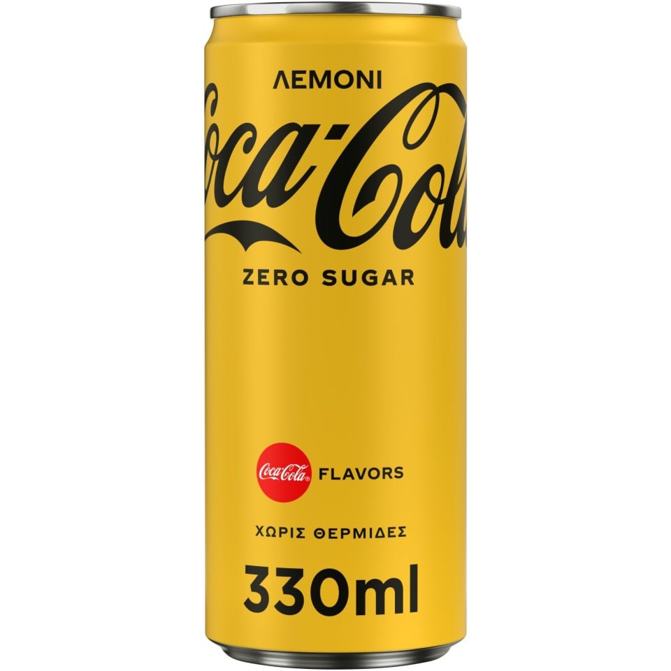 COCA COLA Αναψυκτικό Cola Zero Λεμόνι Κουτί 330ml