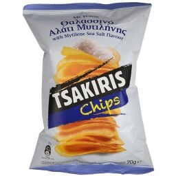 ΤΣΑΚΙΡΗΣ | ΤΣΙΠΣ ΜΕ ΘΑΛΑΣΣΙΝΟ ΑΛΑΤΙ 70 GR