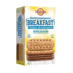 Μπισκότα Breakfast Χωρίς Προσθήκη Ζάχαρης 180g