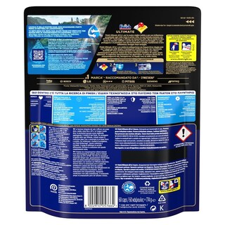 FINISH | Κάψουλες Πλυντηρίου Πιάτων Ultimate Λεμόνι 30+30 Τεμάχια Δώρο