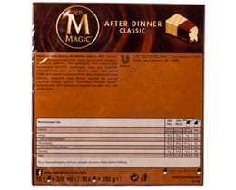 MAGIC | Παγωτό After Dinner Βανίλια Σοκολάτα 10X29gr