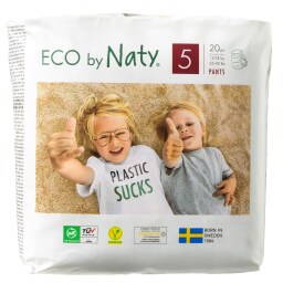 NATY | Πάνες Βρακάκι Μωρού Eco Νο5 20 Τεμάχια