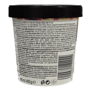 HAAGEN DAZS | Παγωτό Macadamia Nut Brittle 400g
