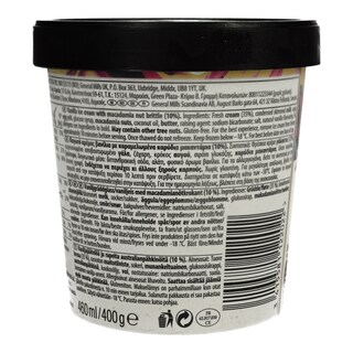 HAAGEN DAZS | Παγωτό Macadamia Nut Brittle 400g