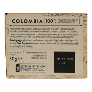 DLL | ΑΛΕΣΜΕΝΟΣ ΚΑΦΕΣ ΣΕ ΚΑΨΟΥΛΕΣ 10 ΚΑΨ.COLOMBIA 50 GR