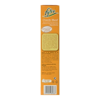 FYTRO | Crunchy Muesli Βρώμη & Μέλι 375gr