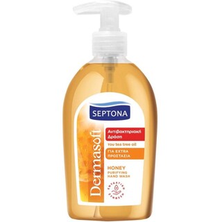 SEPTONA | Κρεμοσάπουνο Dermasoft Μέλι Αντλία 600ml
