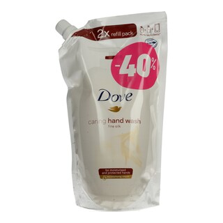 DOVE | LIQUID C/W REFILL SILK 500ML
