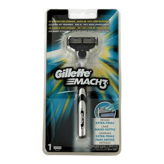 GILLETTE | ΞΥΡΙΣΤΙΚΗ ΜΗΧΑΝΗ MACH 3 1 ΤΕΜ ΚΑΙ ΑΝΤΑΛΛΑΚΤΙΚΟ