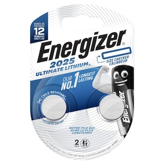 ENERGIZER | Μπαταρίες Λιθίου CR2025 2 Τεμάχια