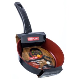 NEOFLAM | NEOFLAM PAN 20CM BLACK RED