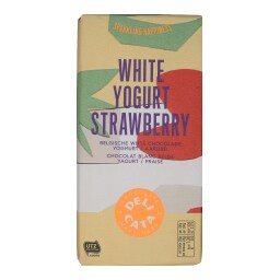 DELICATA | ΛΕΥΚΗ ΣΟΚΟΛΑΤΑ ΜΕ ΓΙΑΟΥΡΤΙ ΦΡΑΟΥΛΑ  180 GR