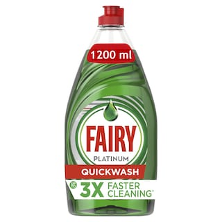 FAIRY | PLATINUM | Υγρό Πιάτων Platinum Quickwash Regular 1200ml