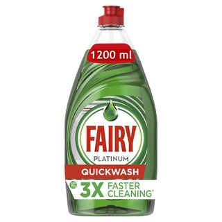 FAIRY | PLATINUM | Υγρό Πιάτων Platinum Quickwash Regular 1200ml