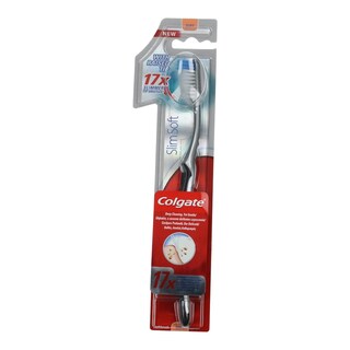 COLGATE | SLIM SOFT | ΟΔΟΝΤΟΒΟΥΡΤΣΑ RAISED TIP ΜΑΛΑΚΗ 1 ΤΕΜ