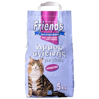 FAMILY FRIENDS | Άμμος Υγιεινής Αρωματική Για Γάτες 5 Kg