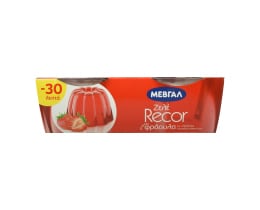ΜΕΒΓΑΛ | Ζελέ Recor Φράουλα 2x150g Έκπτωση 0.3Ε